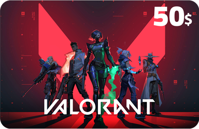 Valorant (PC & Console) USD 50 - Instant Delivery in Oman