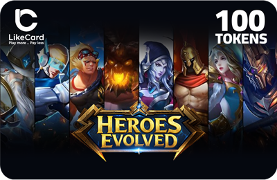 Heroes Evolved - 100 Tokens - Buy Online