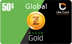 Razer Gift Card Global Store USD 50 - Instant Delivery in Oman