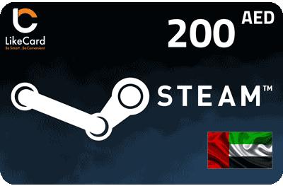 Steam Gift Card UAE Store AED 200 - Instant Delivery in Oman