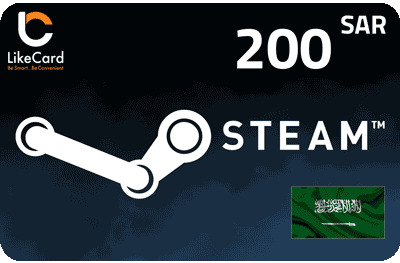 Steam Gift Card KSA Store SAR 200 - Instant Delivery in Oman