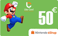 Nintendo eShop Gift Card Europe Store EUR 50 - Instant Delivery in Oman
