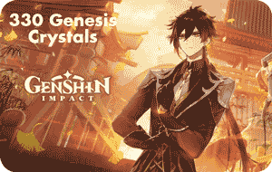 Genshin Impact Mobile ( 300 + 30 ) Crystals - Buy Online