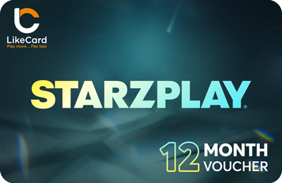 Starz Play Subscription 12 Months - Instant Delivery in Oman