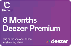 Deezer Premium Subscription Global Store 6 Months - Instant Delivery in Oman