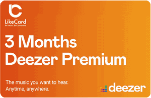 Deezer Premium Subscription Global Store 3 Months - Instant Delivery in Oman