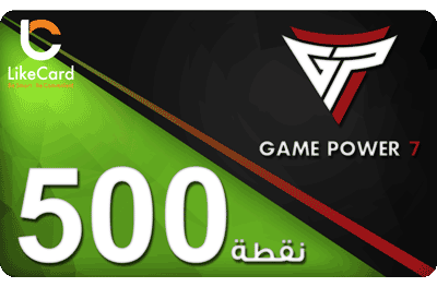 بطاقة هدايا جيم باور 7 (500 نقطة) - Buy Online