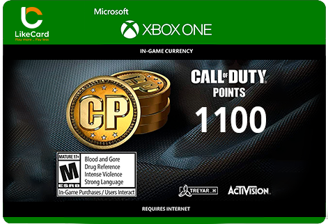 Call of Duty 1100 Points - XBOX - Instant Delivery in Oman