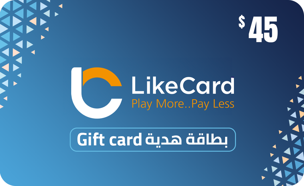LikeCard Gift Card $45 (global Account) - Buy Online