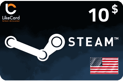 Steam Gift Card USA Store USD 10 - Instant Delivery in Oman