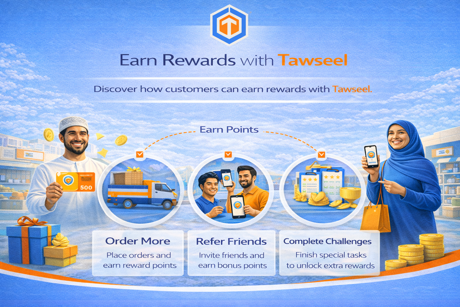 Reward Programs on Tawseel
